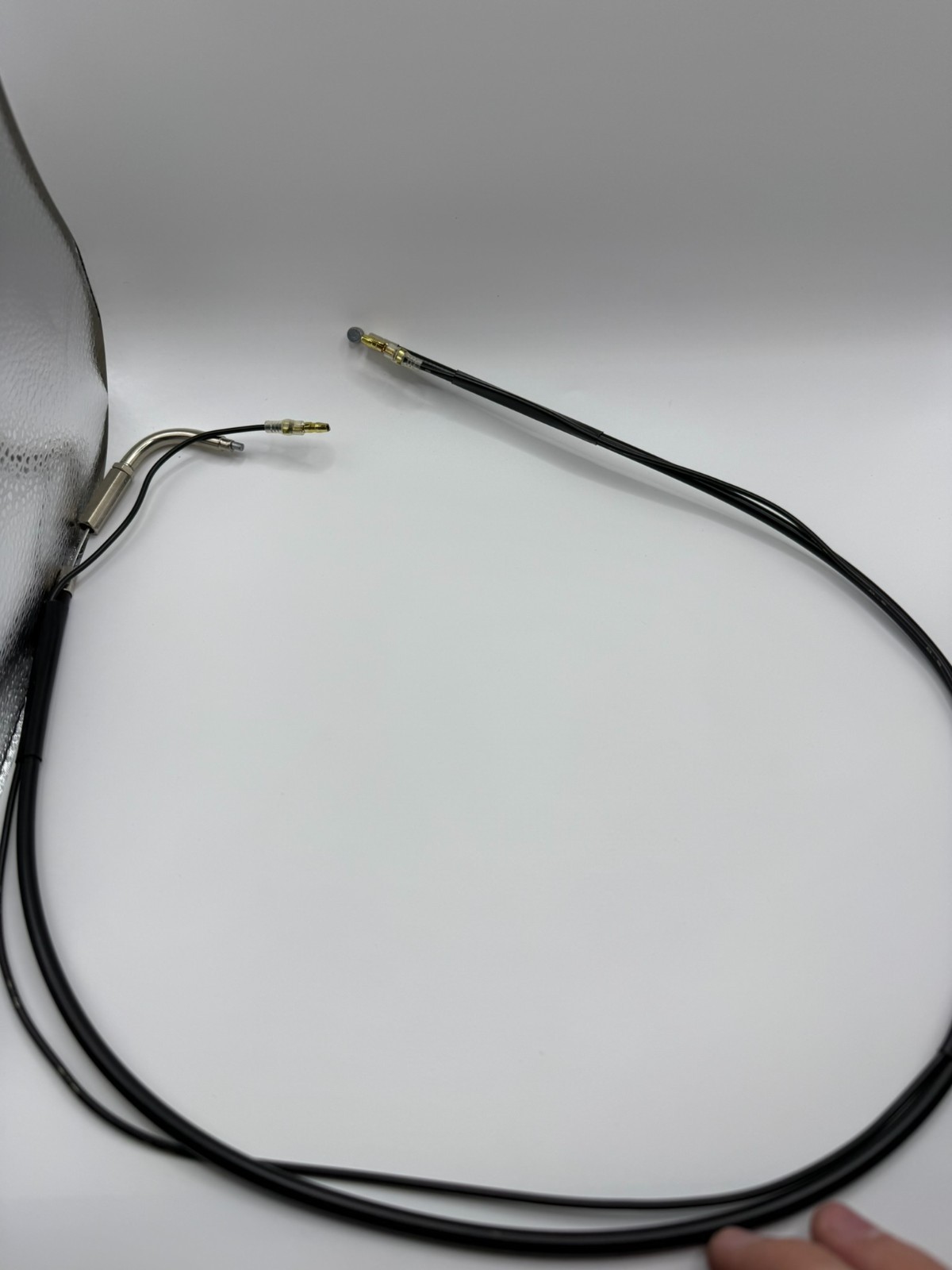 NOS Genuine STIHL Throttle Cable Assy FS90 (4117 Series) 4112-180-1102 OEM product image