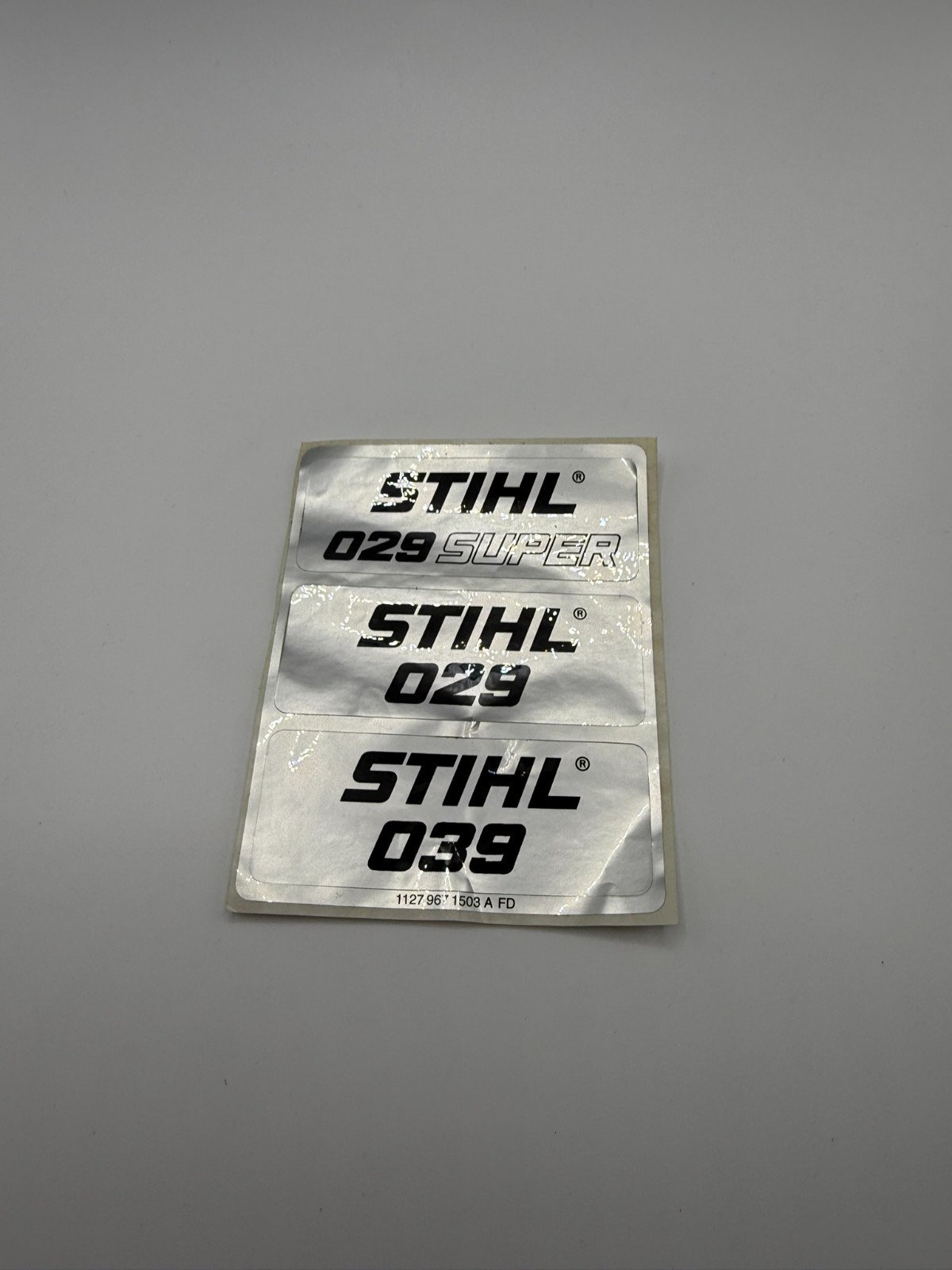 OEM Stihl Model Decal Sticker Set for 029 Super 029 039 Chainsaw 1127-967-1503 product image