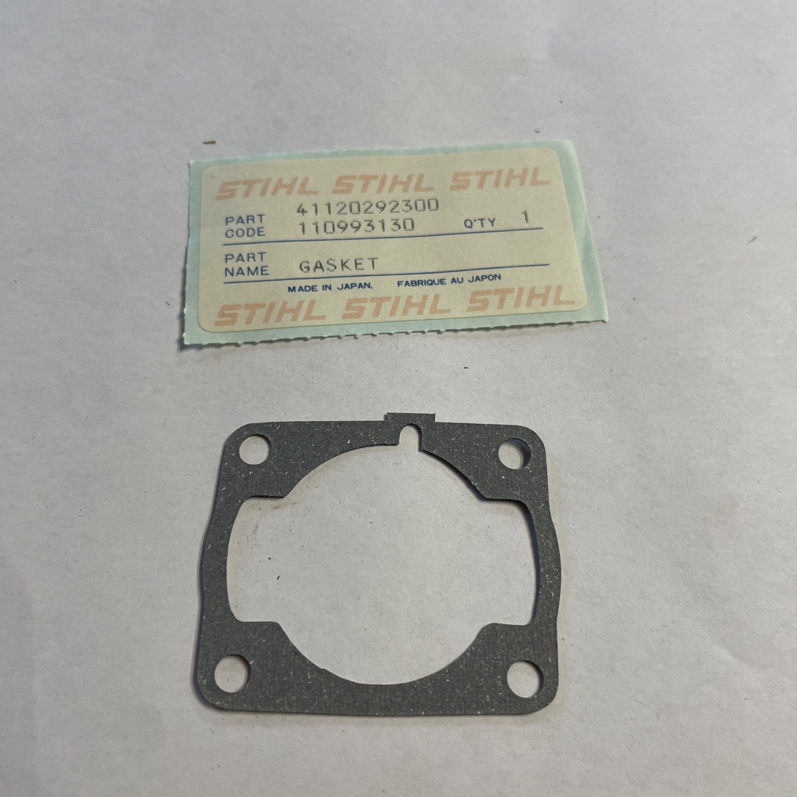 NOS Stihl Blower Cylinder Base Gasket BG 60 BG 61 - 4112 029 2300 product image